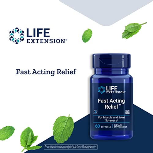 Life Extension Fast Acting Relief – Fast Comfort Relief, Joint, a...