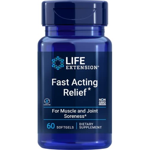 Life Extension Fast Acting Relief – Fast Comfort Relief, Joint, a...