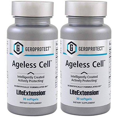 Life Extension GEROPROTECT Ageless Cell - 30 Softgels 2 Pack