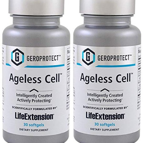 Life Extension GEROPROTECT Ageless Cell - 30 Softgels 2 Pack