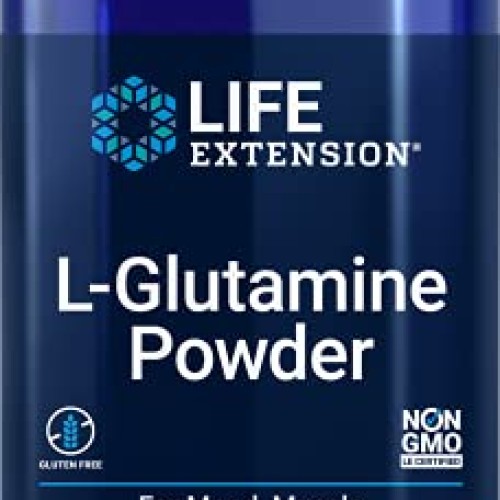 Life Extension L-Glutamine 100 Gram Powder