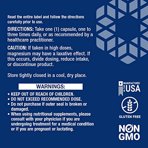 Life Extension Magnesium Caps 500 mg – Essential Mineral Blend Fo...