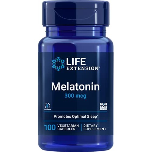 Life Extension Melatonin, 300 Mcg, 100 Capsules