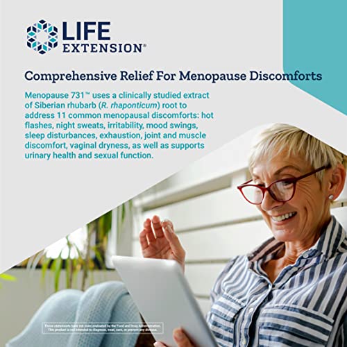 Life Extension Menopause 731 - Natural Supplement for Women Healt...