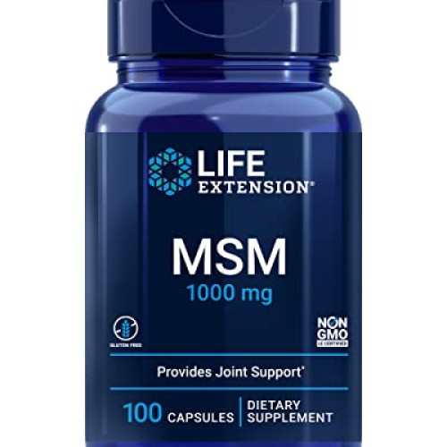 Life Extension MSM 1000 mg - Joint Health Supplement For Adults -...