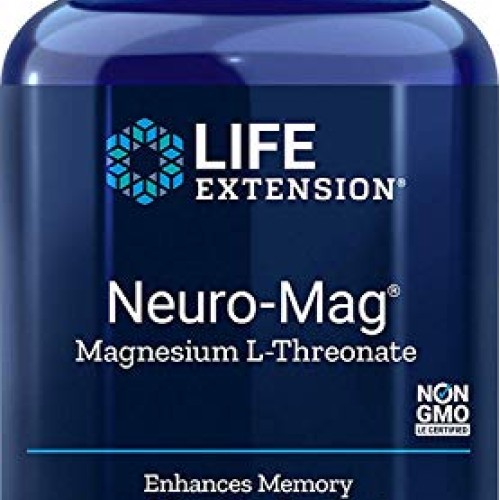 Life Extension Neuro-mag Magnesium L-threonate Dietary Supplement...