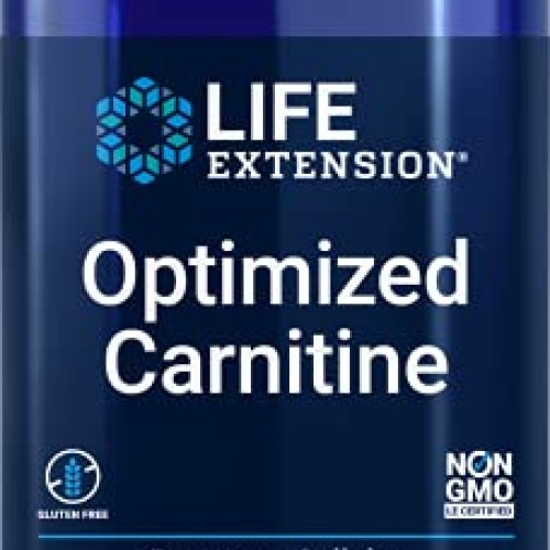 Life Extension Optimized Carnitine –Supports Heart, Brain & Exerc...