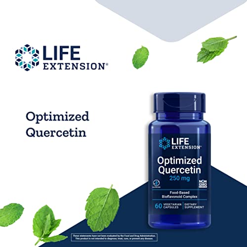 Life Extension Optimized Quercetin 250 mg - For Heart, Blood Pres...