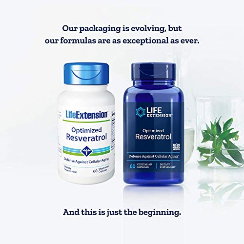Life Extension Optimized Resveratrol, 60 Count