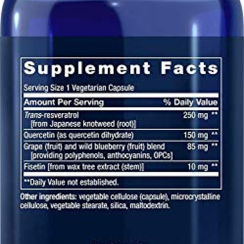 Life Extension Optimized Resveratrol, 60 Count
