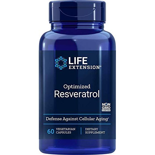 Life Extension Optimized Resveratrol, 60 Count