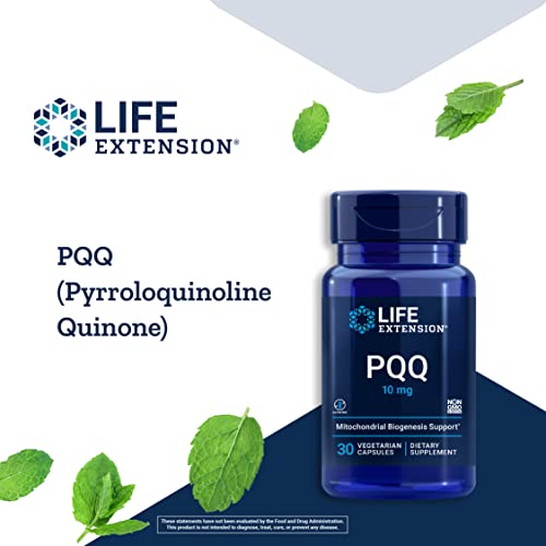 Life Extension PQQ Pyrroloquinoline Quinone 10 mg - Support Mit...