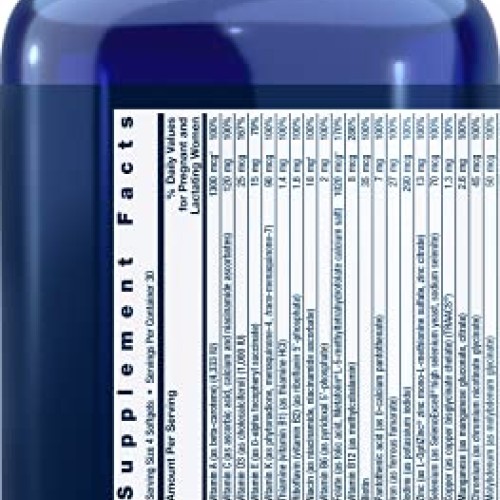 Life Extension Prenatal Advantage Supplement – Comprehensive Pren...