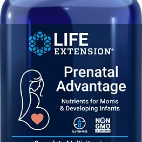 Life Extension Prenatal Advantage Supplement – Comprehensive Pren...