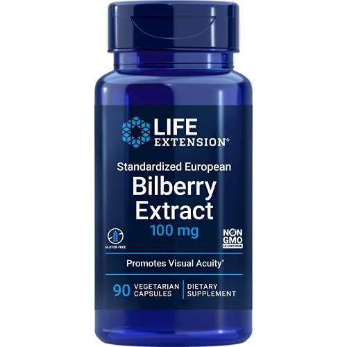 Life Extension Standardized European Bilberry Extract 100 mg – fo...