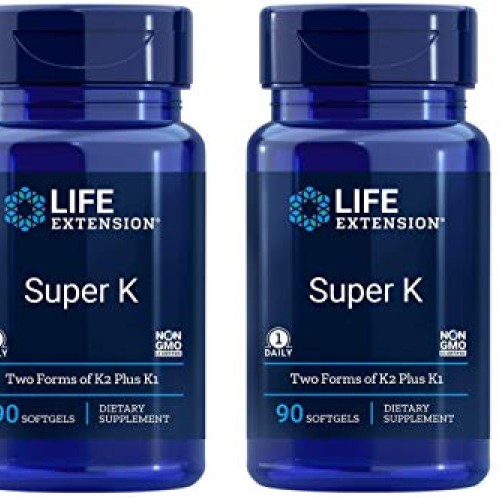 Life Extension Super K, 90 Softgels Pack of 2