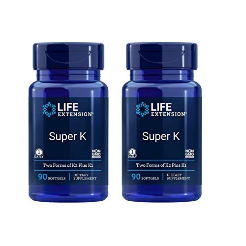 Life Extension Super K, 90 Softgels Pack of 2