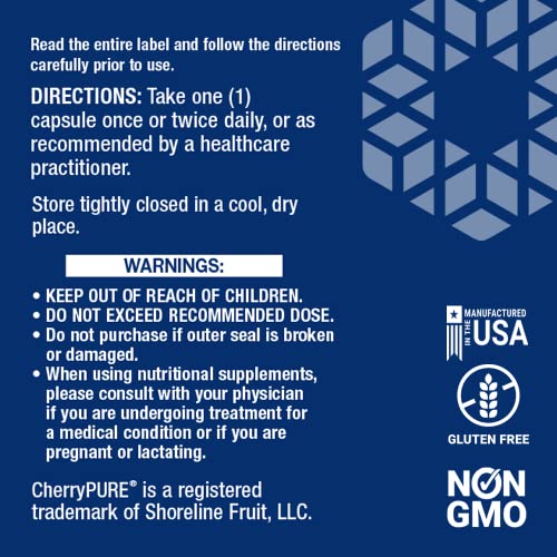 Life Extension Tart Cherry with Cherry Pure – Tart Cherries Extra...