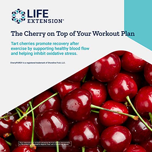 Life Extension Tart Cherry with Cherry Pure – Tart Cherries Extra...