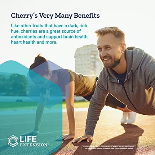 Life Extension Tart Cherry with Cherry Pure – Tart Cherries Extra...