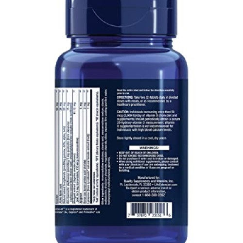 Life Extension Two-Per-Day High Potency Multi-Vitamin & Mineral S...