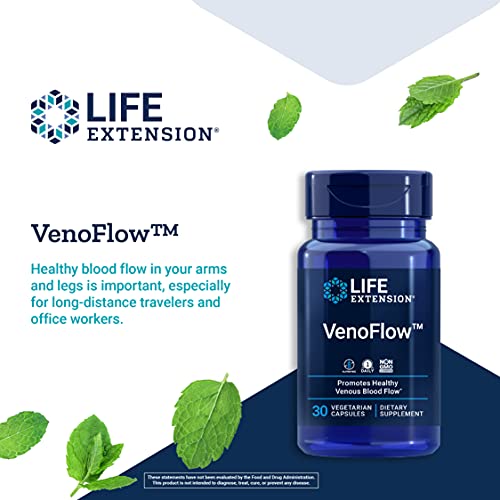 Life Extension VenoFlow - French Maritime Pine Bark and Soy Natto...