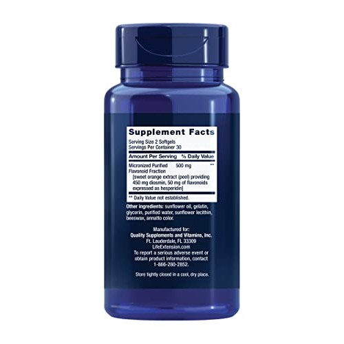 Life Extension Youthful Legs - Healthy Vein and Leg Support Suppl...