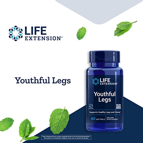 Life Extension Youthful Legs - Healthy Vein and Leg Support Suppl...
