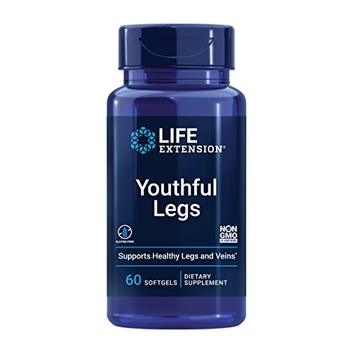Life Extension Youthful Legs - Healthy Vein and Leg Support Suppl...