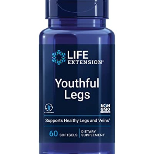 Life Extension Youthful Legs - Healthy Vein and Leg Support Suppl...