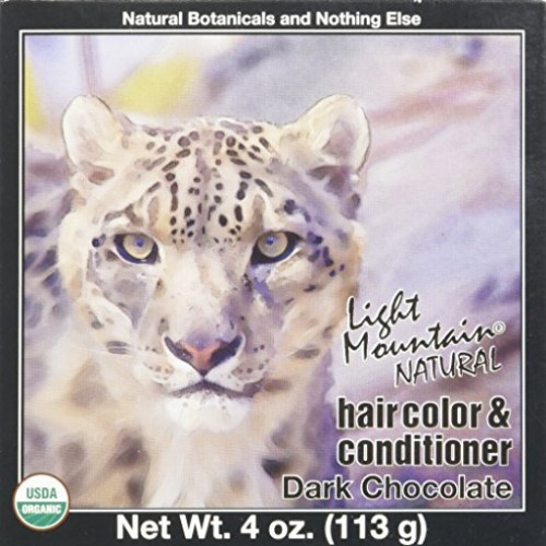 LIGHT MOUNTAIN Hair Color Hair Color Dark Chocolate, 0.02 Pound
