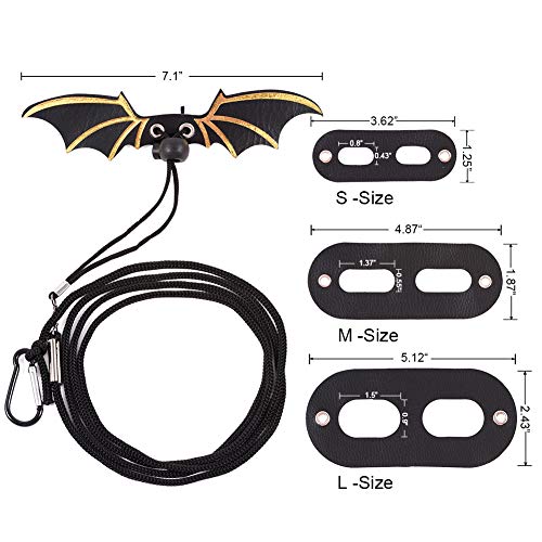 LIKZINWA Bearded Dragon Leash Lizard Harness and Belt Hammock Nat...