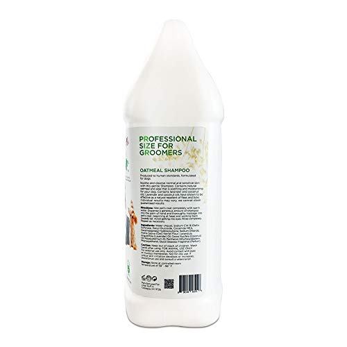 Lillian Ruff Oatmeal Dog Shampoo - Lavender Coconut Scent with Al...