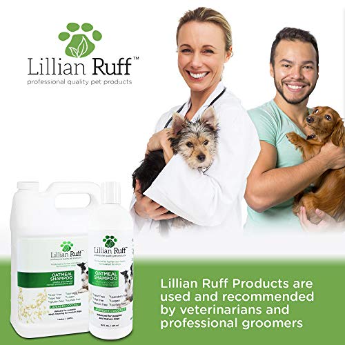 Lillian Ruff Oatmeal Dog Shampoo - Lavender Coconut Scent with Al...