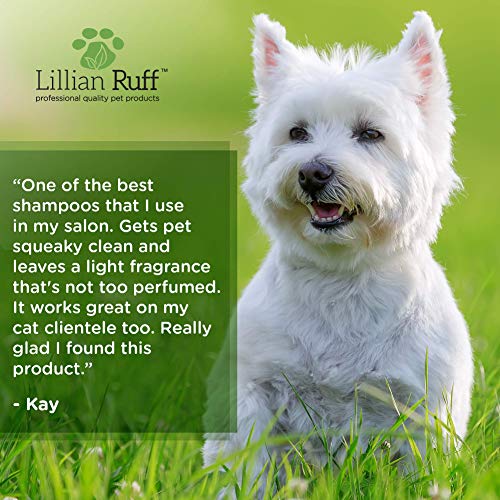 Lillian Ruff Oatmeal Dog Shampoo - Lavender Coconut Scent with Al...