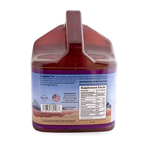 Lily of the desert juice aloe vera whllf pre 128oz