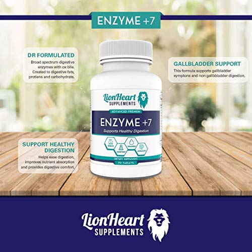 Gallbladder Support Kit - Digestive Enzymes Ox Bile, Probiotics &...