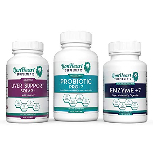 Gallbladder Support Kit - Digestive Enzymes Ox Bile, Probiotics &...