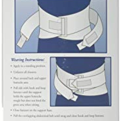 FLA 10 Lumbar Sacral Back Support with Abdominal Belt #31208 - U...