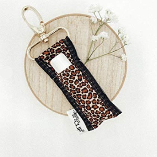 LippyClip Lip Balm Holder for Chapstick Leopard