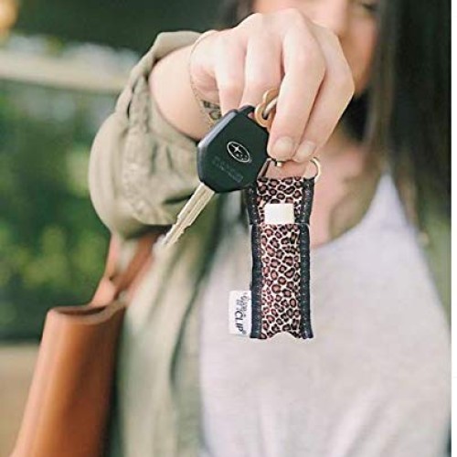 LippyClip Lip Balm Holder for Chapstick Leopard