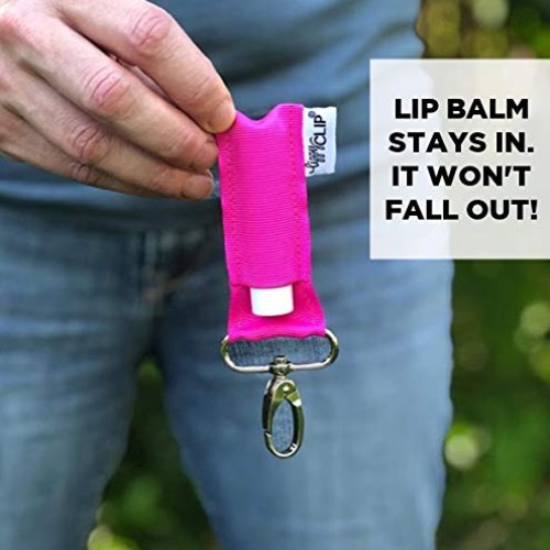 LippyClip Lip Balm Holder for Chapstick Leopard