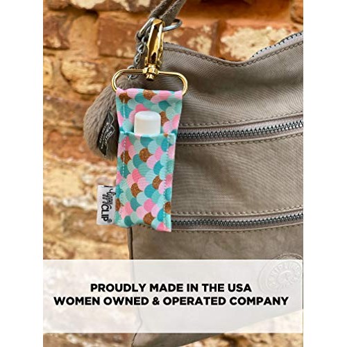 LippyClip Lip Balm Holder for Chapstick Rainbow Leopard
