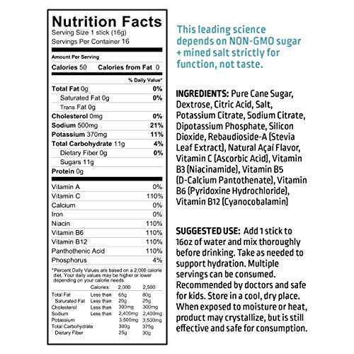 Liquid I.V. Hydration Multiplier - Acai Berry - Hydration Powder ...