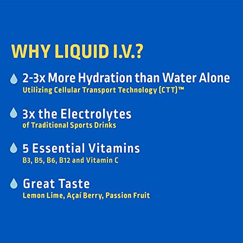 Liquid I.V. Hydration Multiplier - Acai Berry - Hydration Powder ...