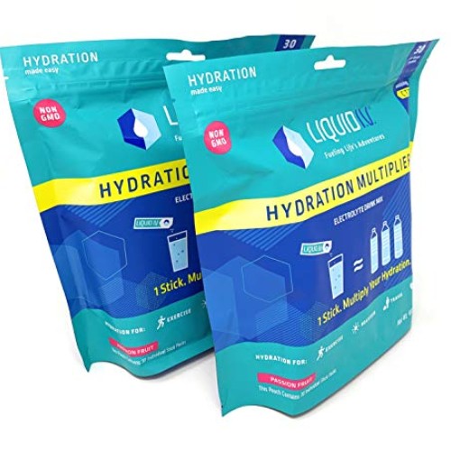 Liquid I.V. Hydration Multiplier, Electrolyte Powder, Easy Open P...