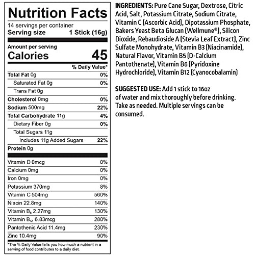 Liquid I.V. Hydration Multiplier + Immune Support, Easy Open Pack...