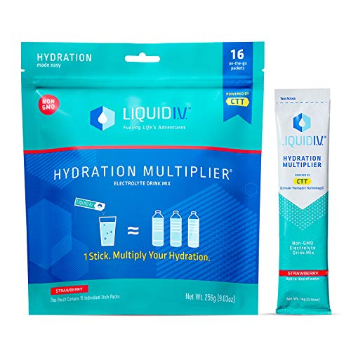Liquid I.V. Hydration Multiplier - Strawberry - Hydration Powder ...