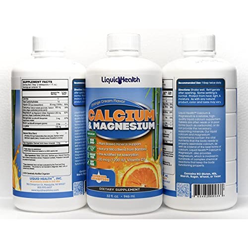 Liquid Health Products Calcium and Magnesium, 32 Fluid Ounce