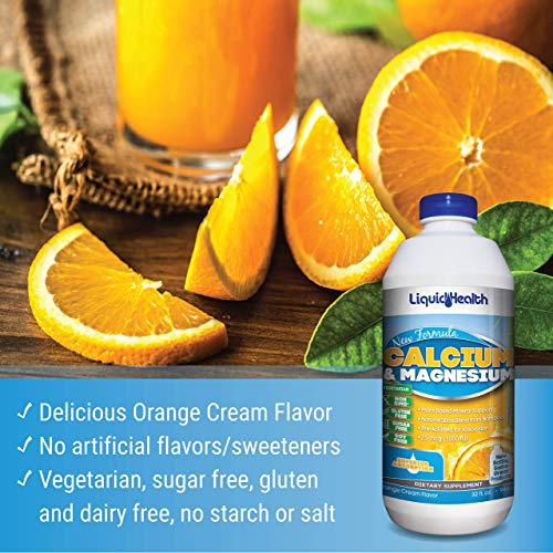 Liquid Health Products Calcium and Magnesium, 32 Fluid Ounce